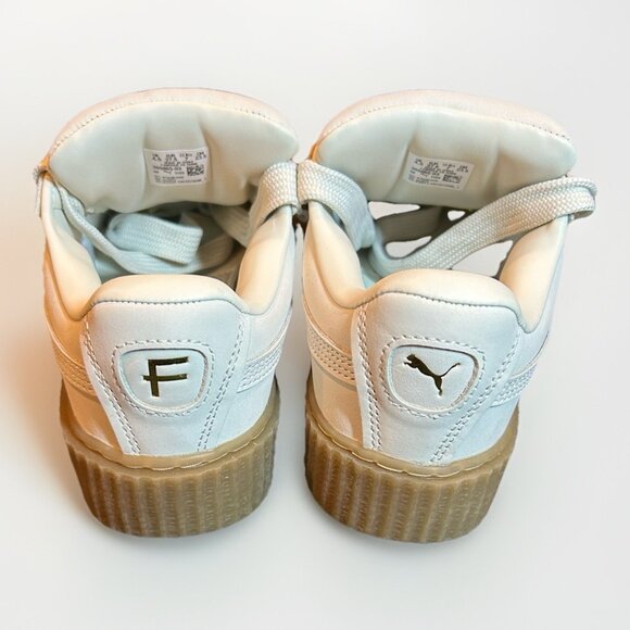 PUMA Fenty x Creeper Phatty Earth Tone Pack Women's Size 7 Warm White 396813-03 - Picture 10 of 14